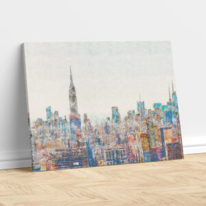 Watercolour New York Skyline – Painting Print