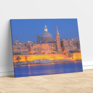 Valletta Skyline at Twilight – Malta