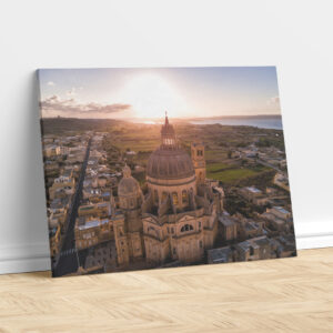 Rotunda Church of Xewkija at Sunset – Gozo