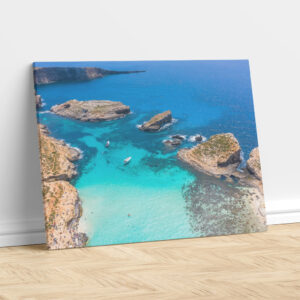 Blue Lagoon Aerial View – Comino, Malta