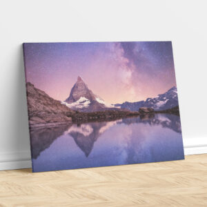 Matterhorn at Night – Zermatt Alps, Switzerland