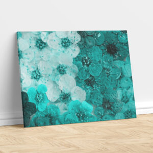 Blue Blossom Petals – Painting Print