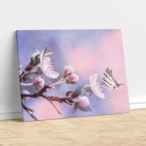 Ladybug Blossom – Painting Print