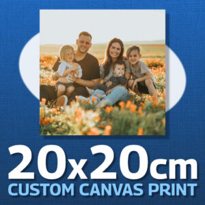 Custom Canvas Print – 20x20cm