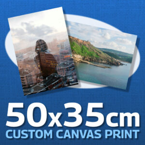 Custom Canvas Print – 50x35cm