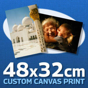 Custom Canvas Print – 48x32cm