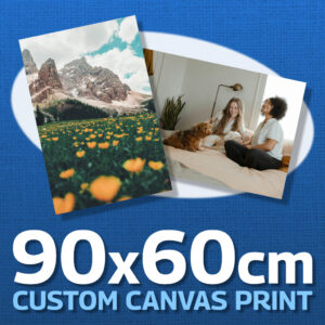 Custom Canvas Print – 90x60cm