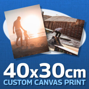 Custom Canvas Print – 40x30cm