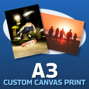 Custom Canvas Print – A3