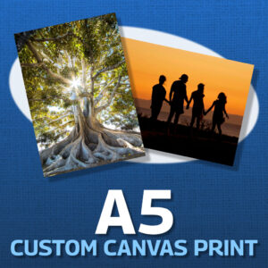 Custom Canvas Print – A5